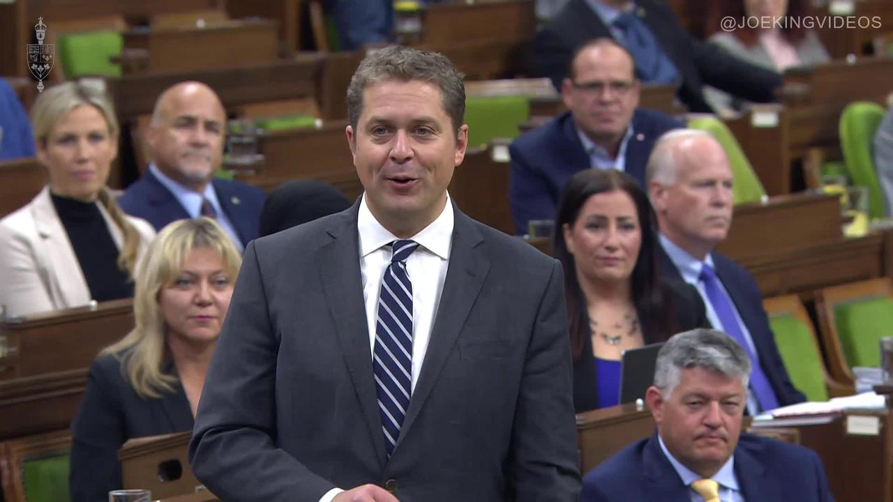 Andrew Scheer goes off on Carbon Tax and Inflation