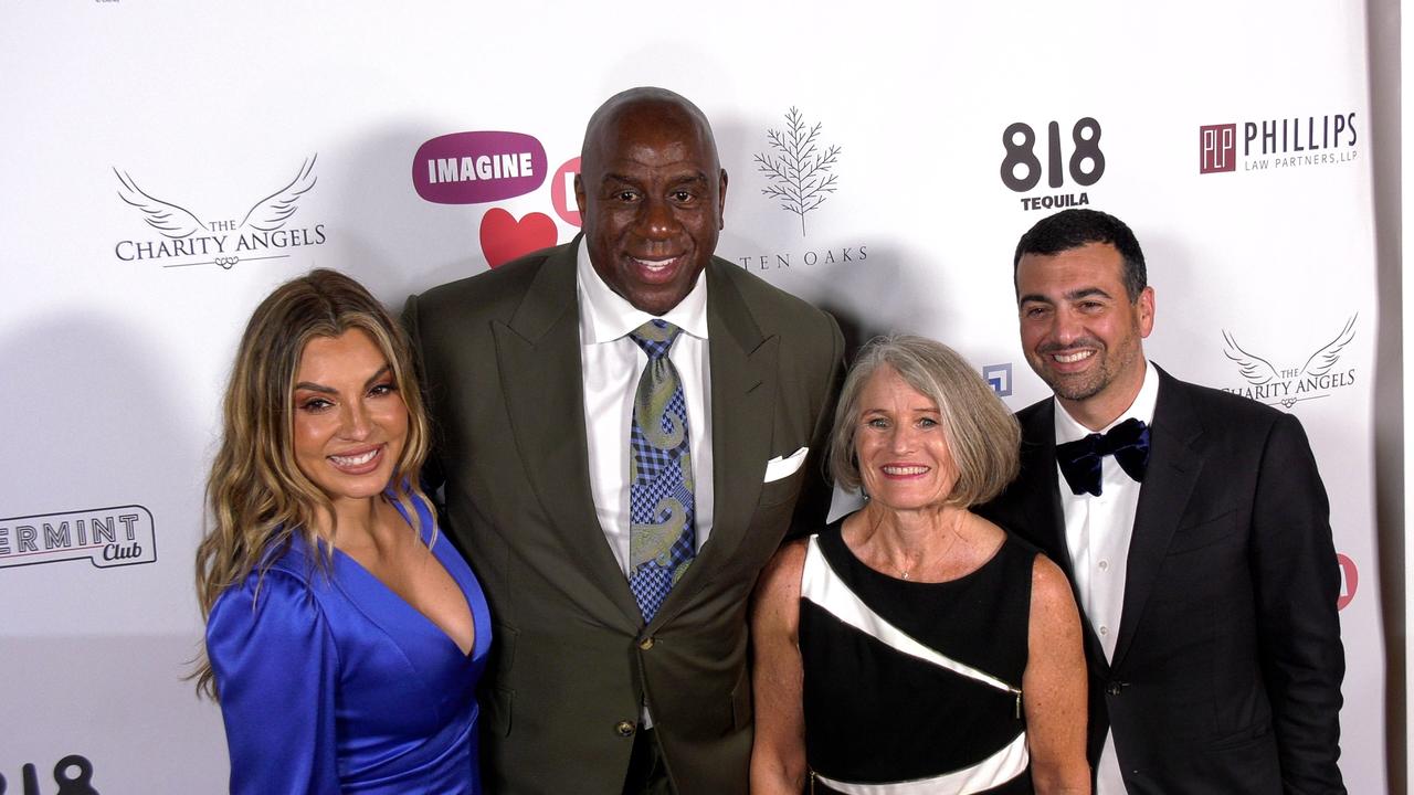 Magic Johnson attends the 7th annual 'Imagine Ball' red carpet event in Los Angeles