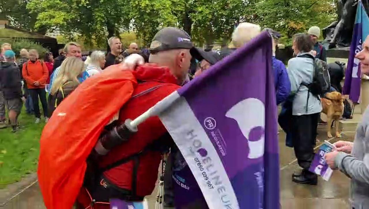 3 Dads Walking complete 600-mile walk for suicide awareness