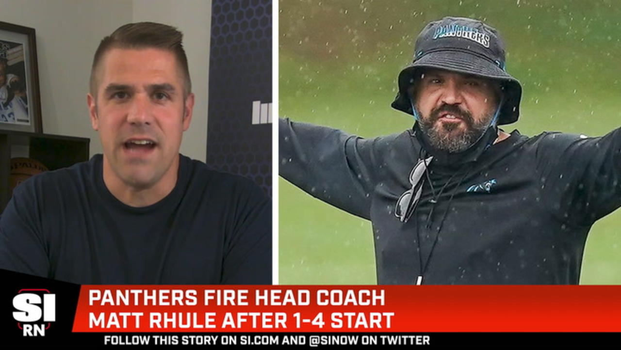 Carolina Panthers Fire Head Coach Matt Rhule After Poor Start