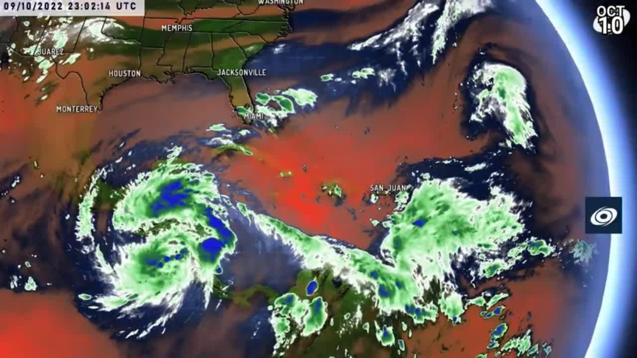 Tropical Storm Julia Emerges Into Pacific