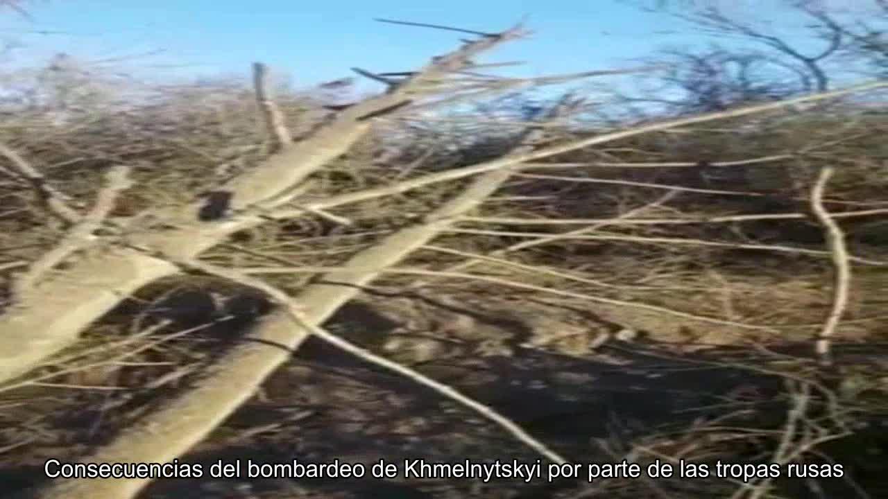 Consecuencias del bombardeo de Khmelnytskyi por parte de las tropas rusas