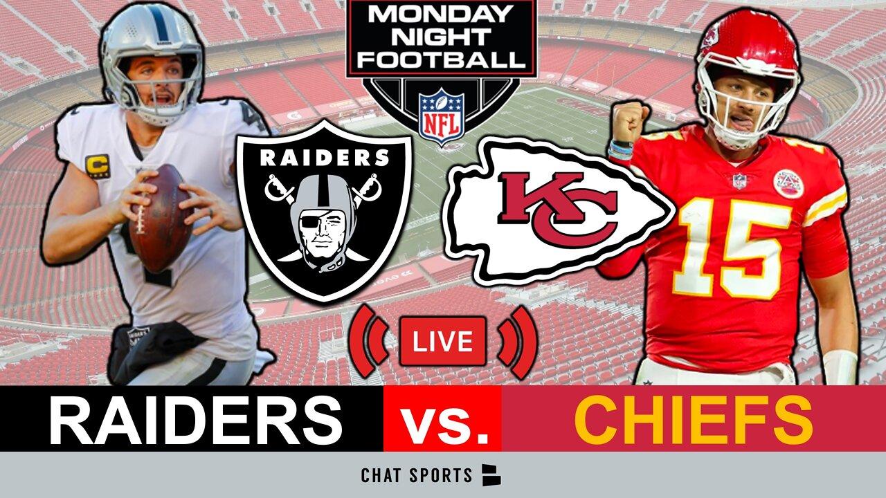 LIVE: Raiders vs. Chiefs Monday Night Football