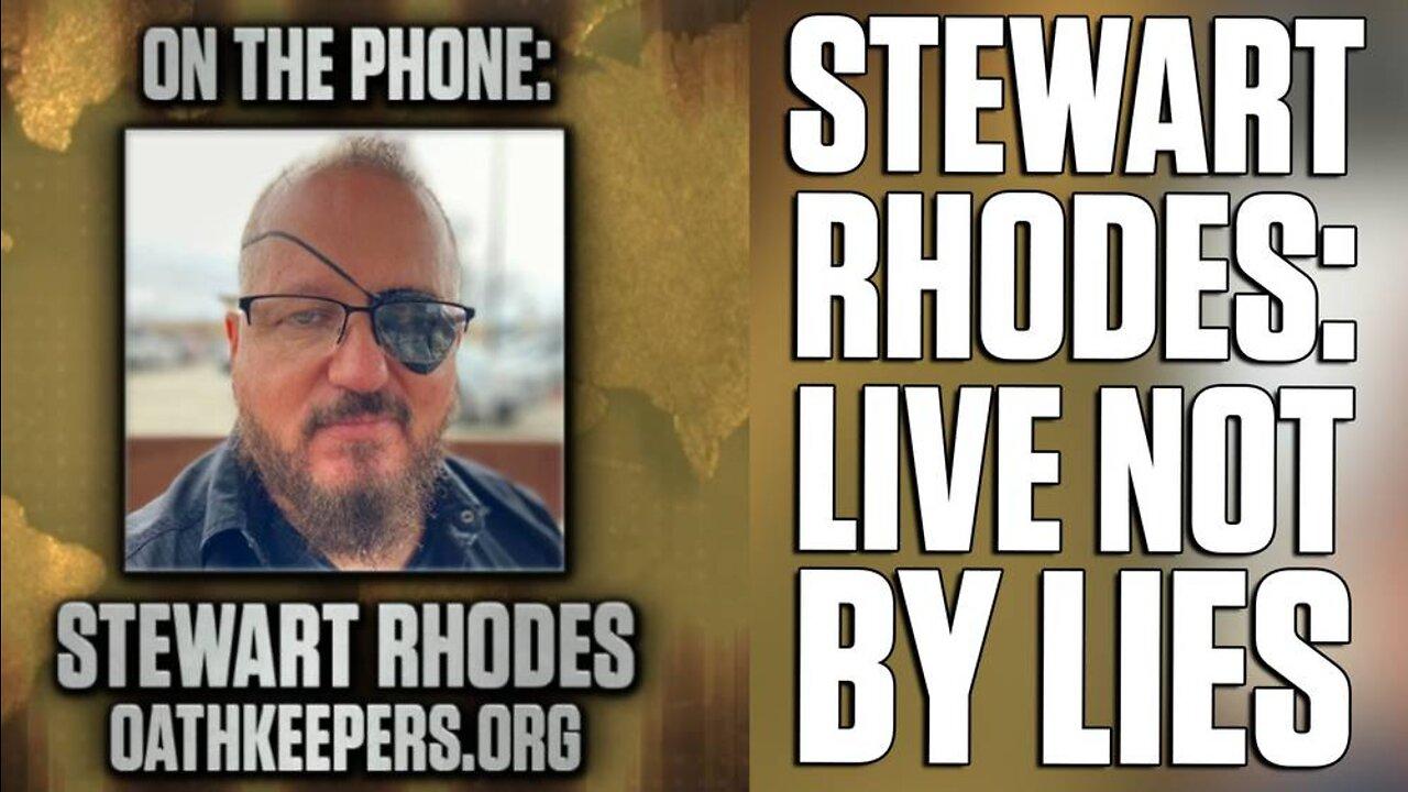 EXCLUSIVE: Stewart Rhodes Calls In From Prison To Warn About How
