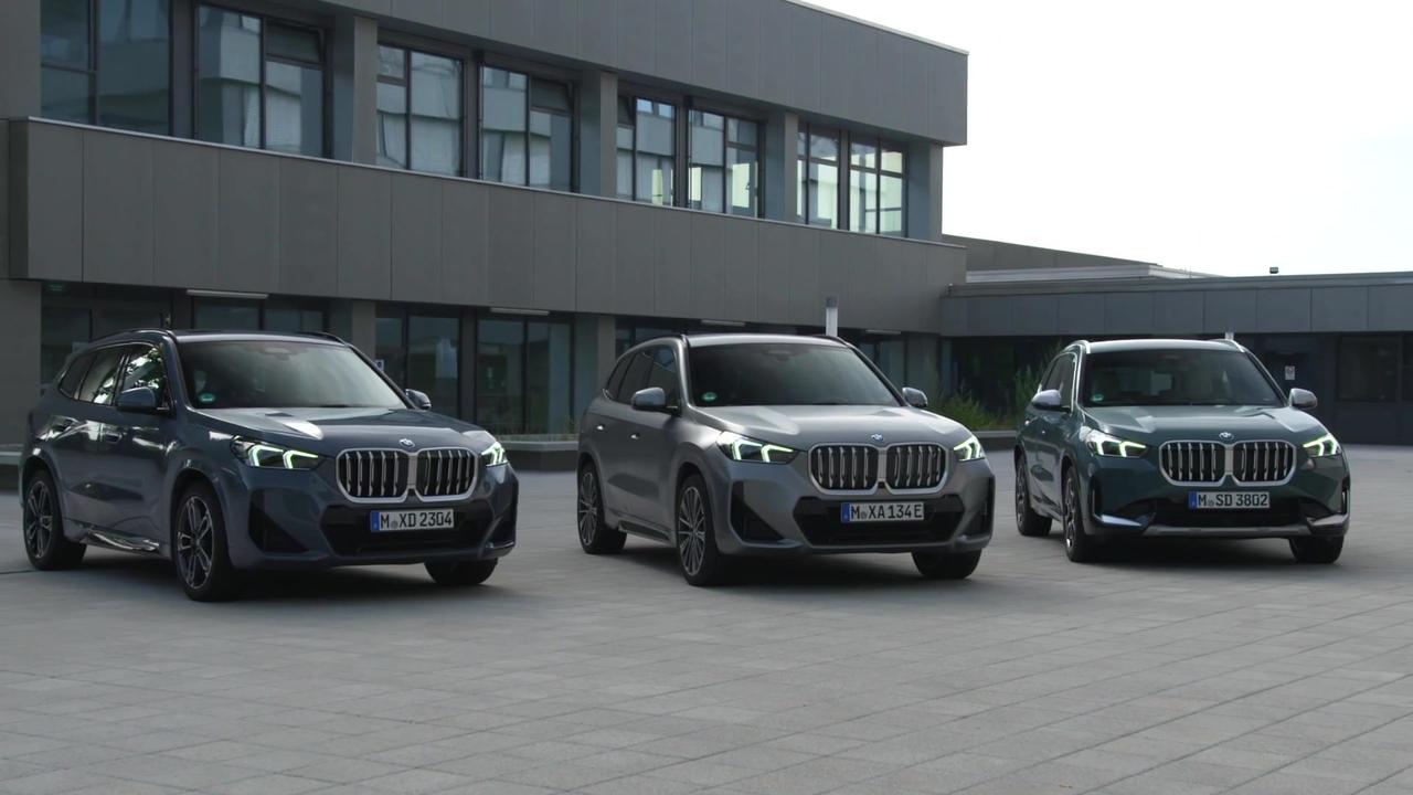 The new BMW iX1 xDrive30, BMW X1 xDrive23i, BMW X1 sDrive18d