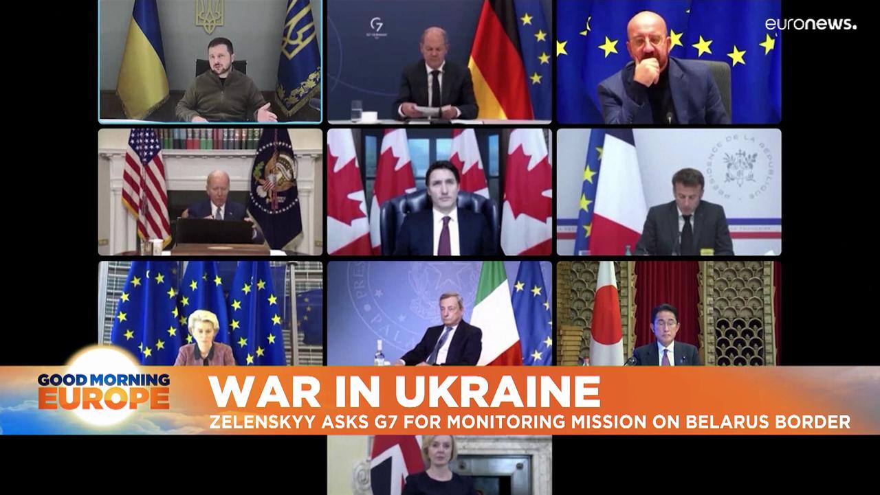 Ukraine war: G7 will 'hold Putin to account' for missile strikes, Zelenskyy's 'aerial shield' appeal