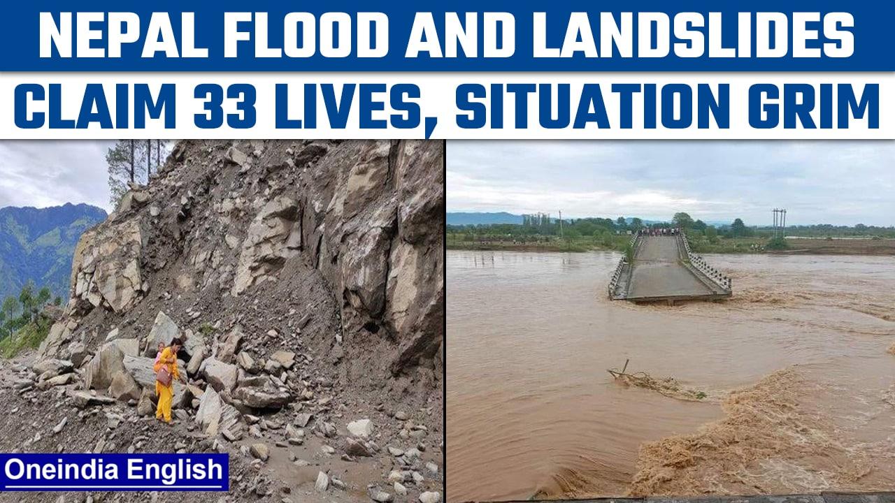 Nepal: Death toll from flood and landslide reaches 33 in Karnali | Oneindia news *International