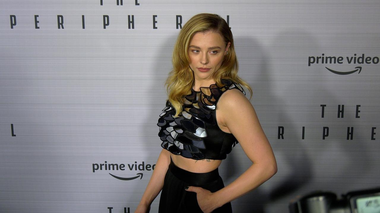 Chloë Grace Moretz attends the 'The Peripheral' season one premiere in Los Angeles