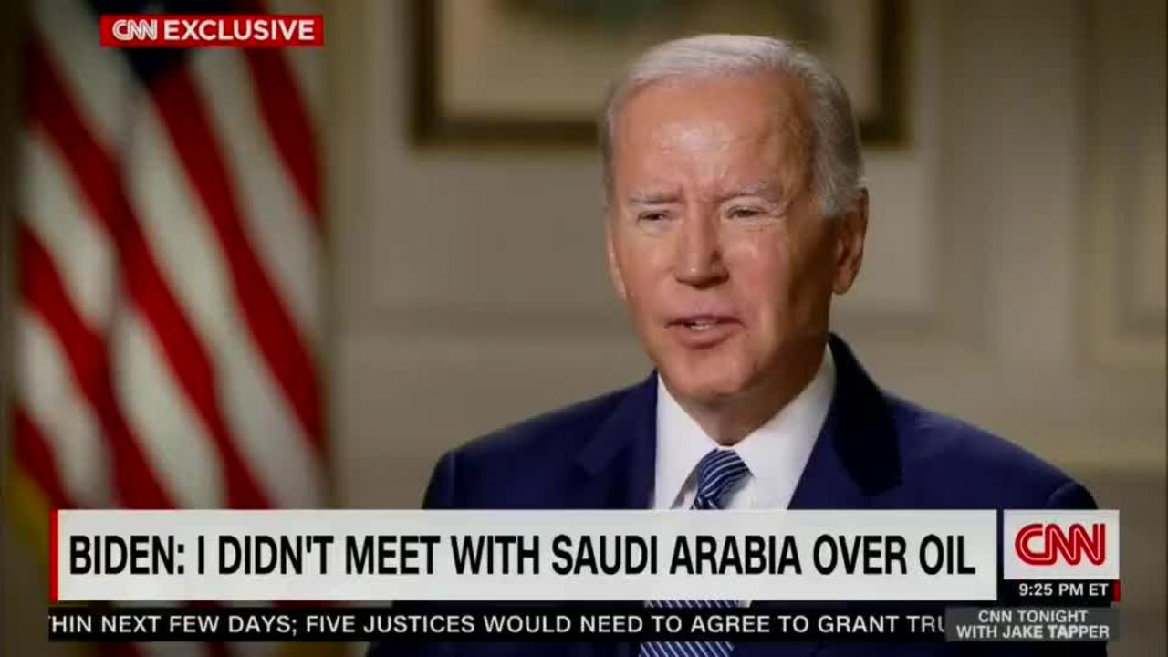 Biden threatens Saudi Arabia if they do not ramp up oil production