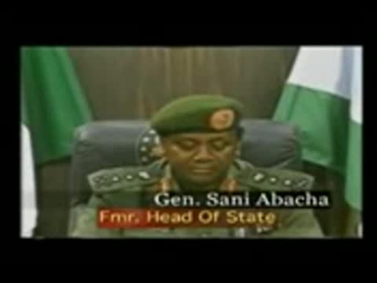 Late General Sani Abacha Speech after overthrow of Goverment