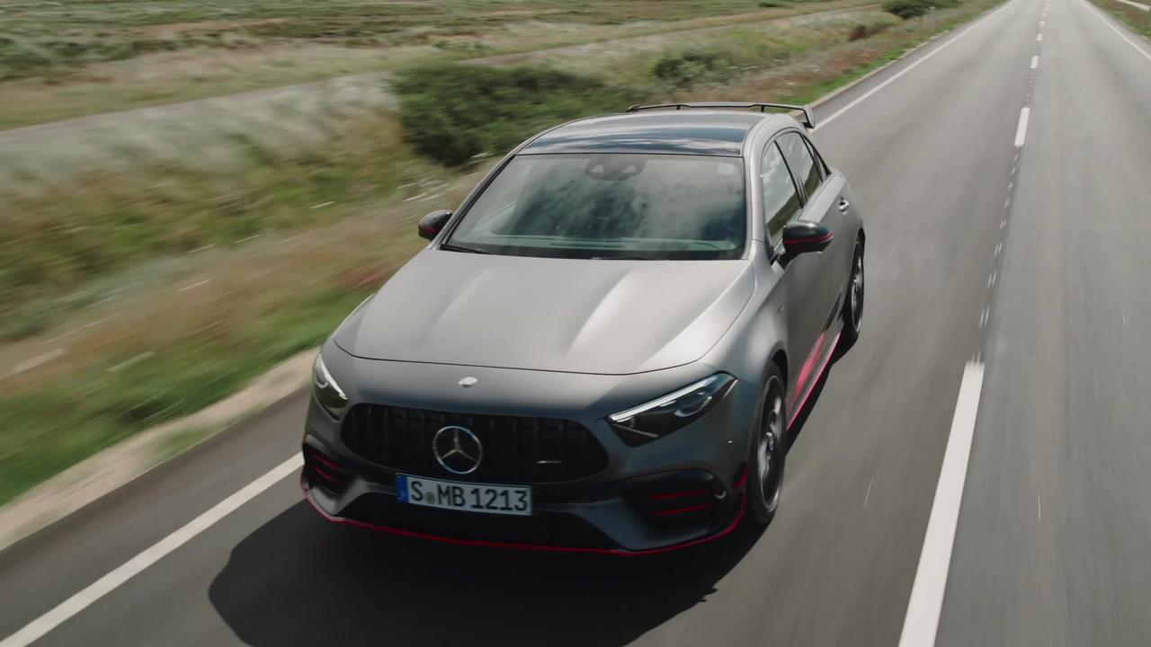 The new Mercedes-AMG A 45 S Driving Video