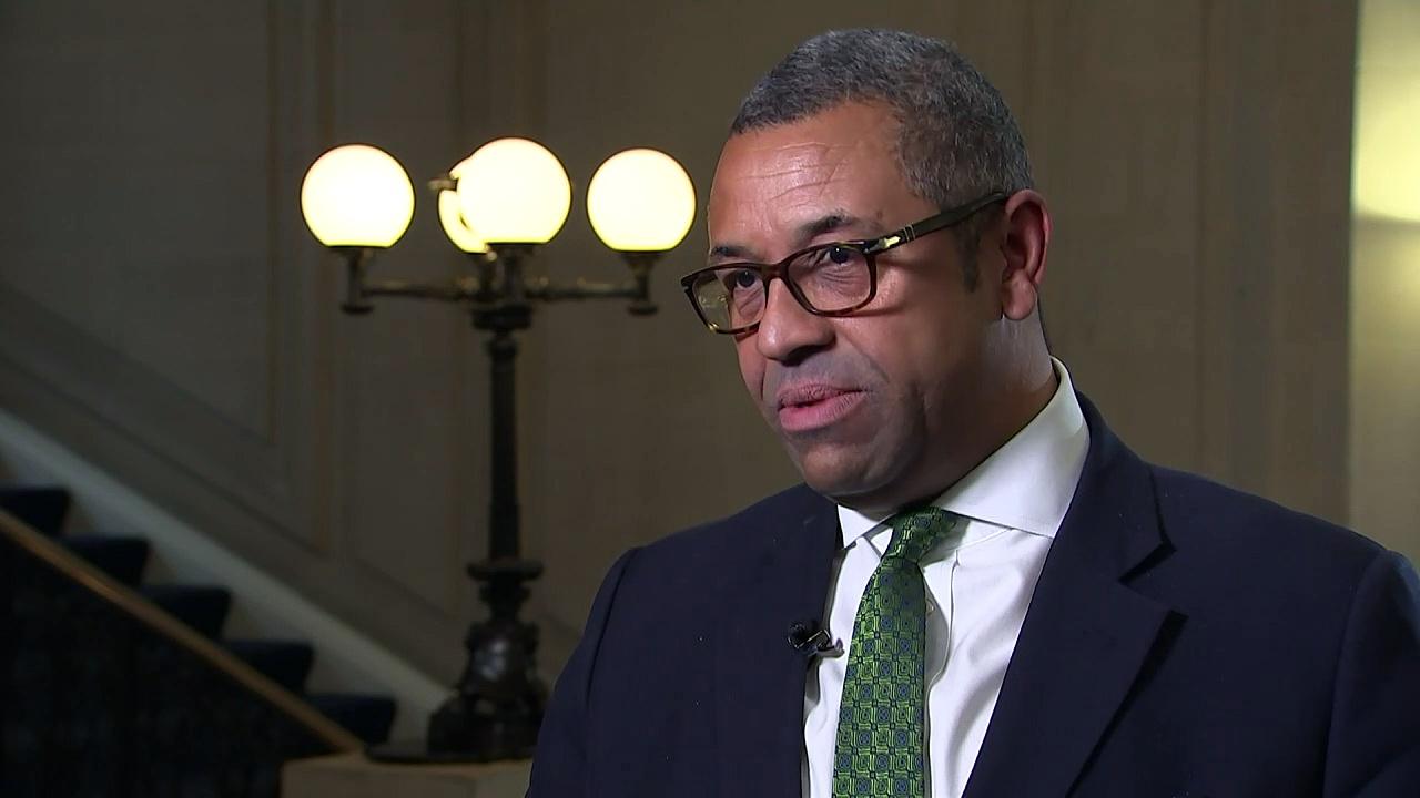 James Cleverly ‘absolutely convinced’ Truss’s plan is right