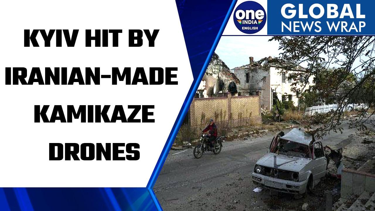 Ukraine's Kyiv area hit by Iranian-made Kamikaze drones | Oneindia News *International