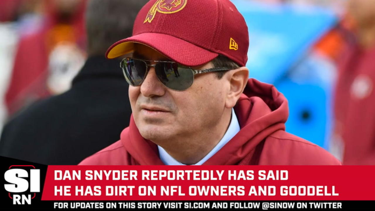 Dan Snyder Reportedly Says He Has 'Dirt' on NFL Owners and Roger Goodell