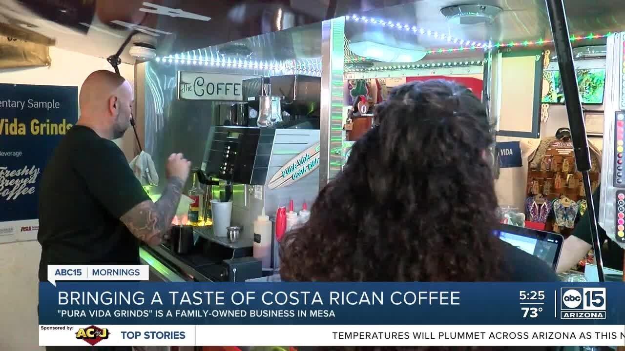 Family-owned business brings taste of Costa Rican coffee to Mesa