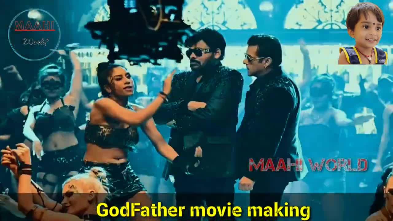 #TharMaarThakkarMaar making video / #GodFather movie song / #Chiranjeevi #SalmanKhan #Lucifer remake