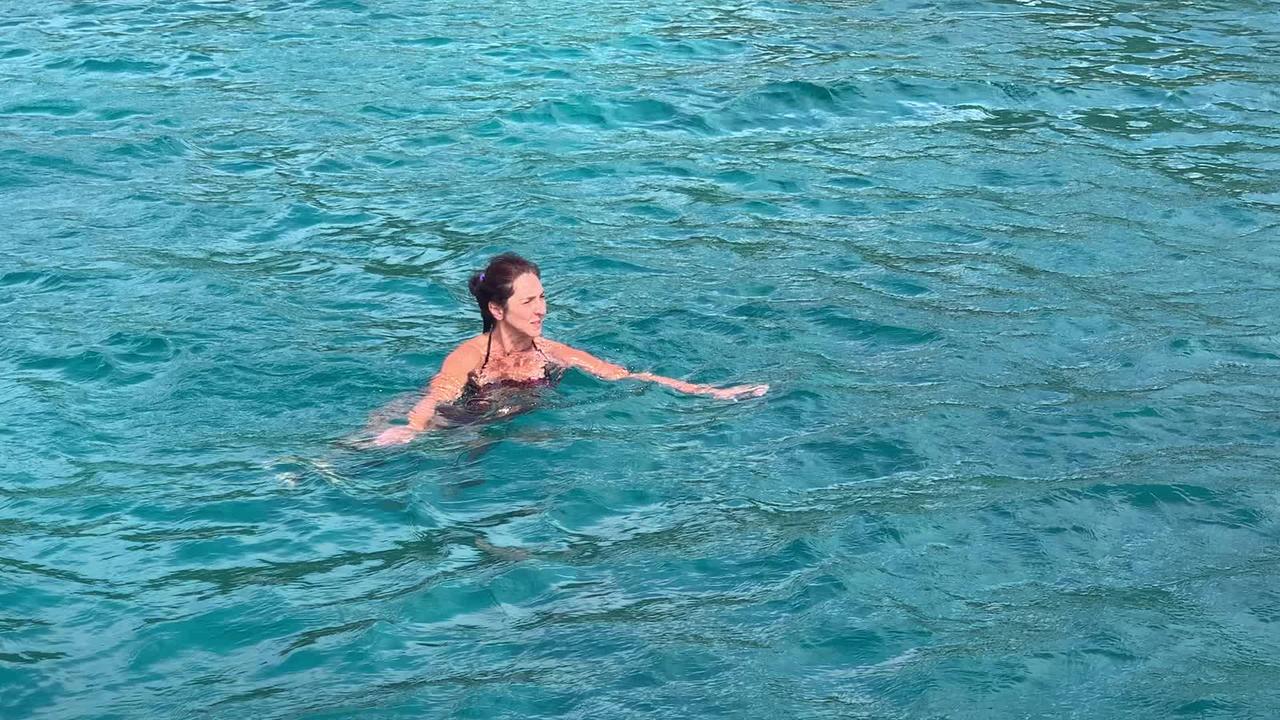 Swimming in Adriatic Sea- Ctoatia