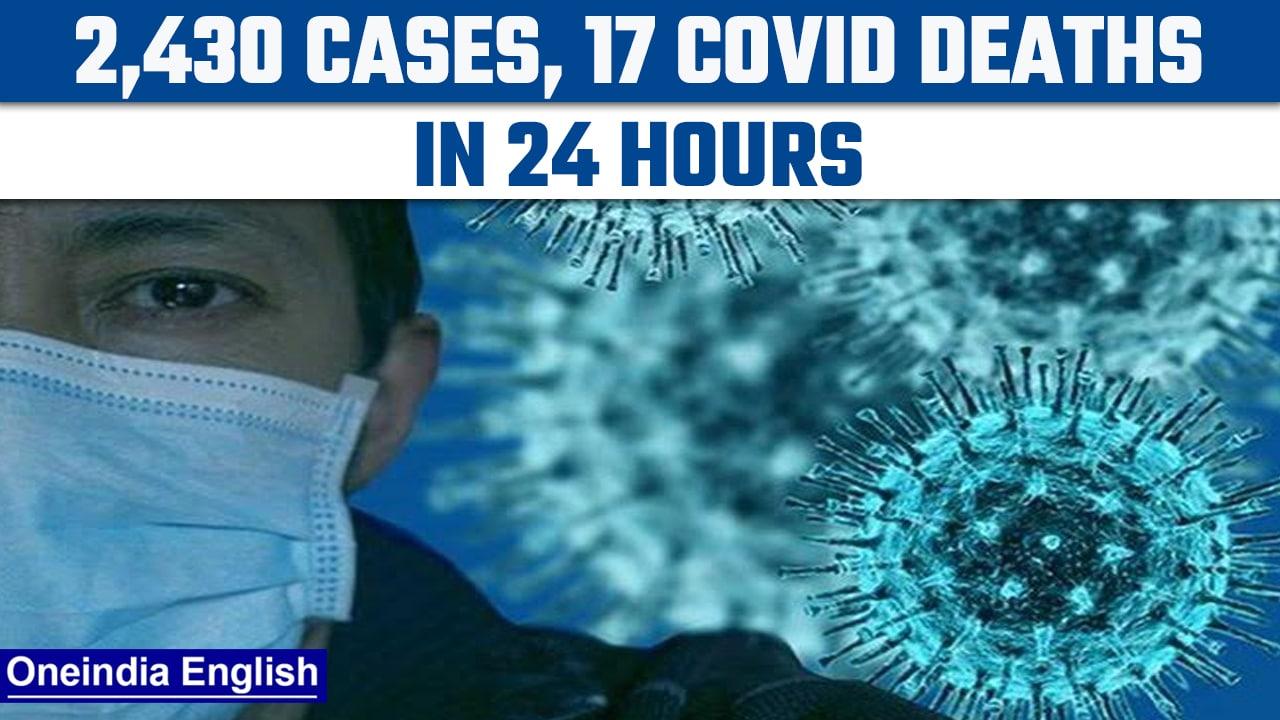 Covid-19 Update: 2,430 new covid cases recorded in 24 hours | Oneindia News *News