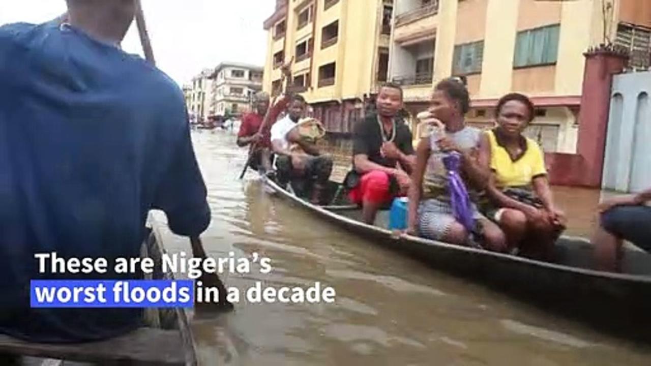 Nigeria's worst floods in a decade ravage southeastern state