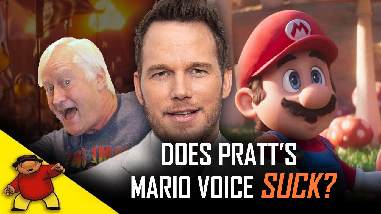 Mario Trailer Voice Controversy - Does Chris Pratt's Voice Suck?