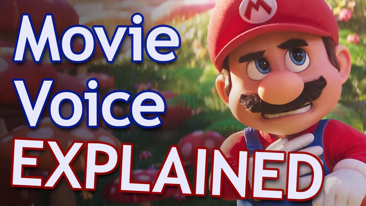 Mario's Movie Voice Explained - The Super Mario Bros. Movie Trailer