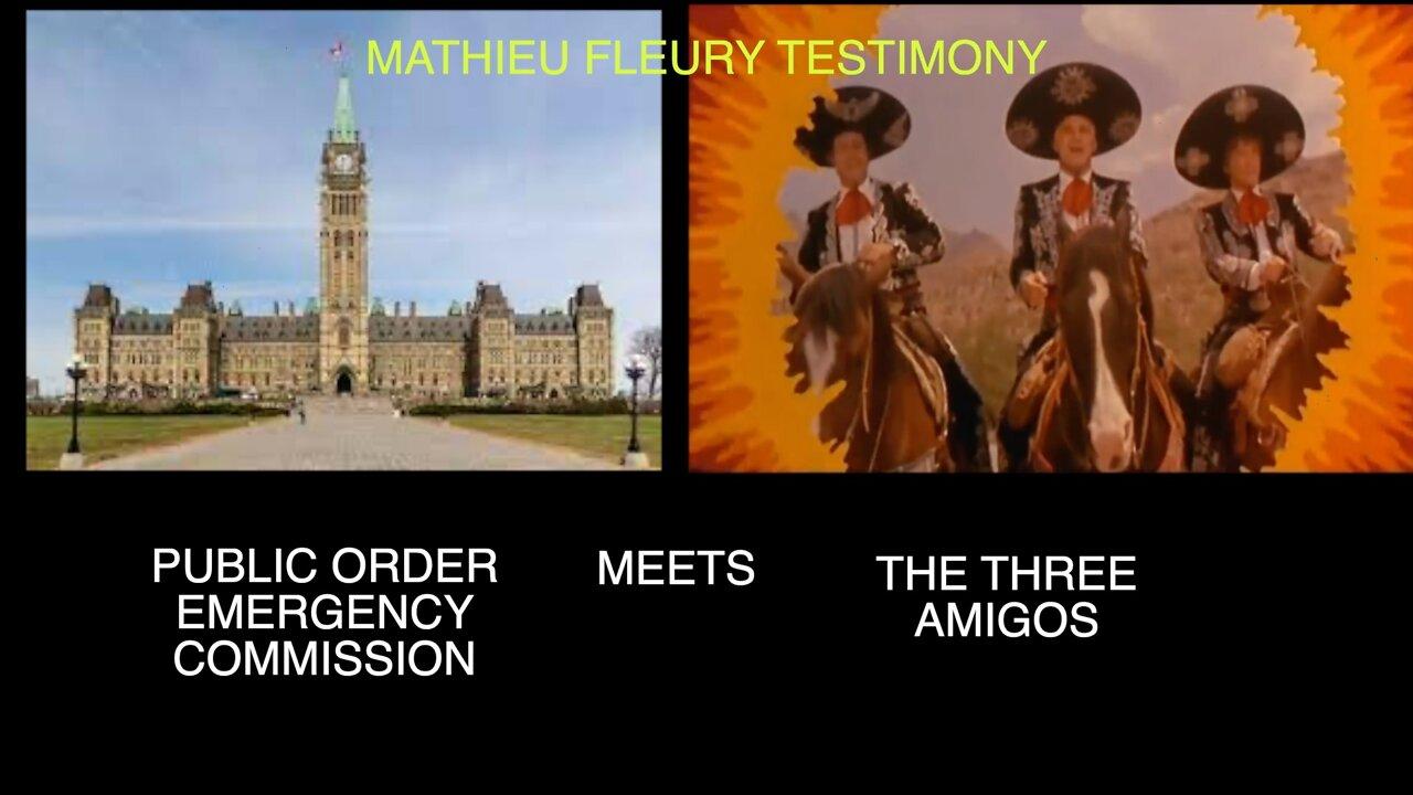 The Public Order Emergency Commission meets The Three Amigos!!