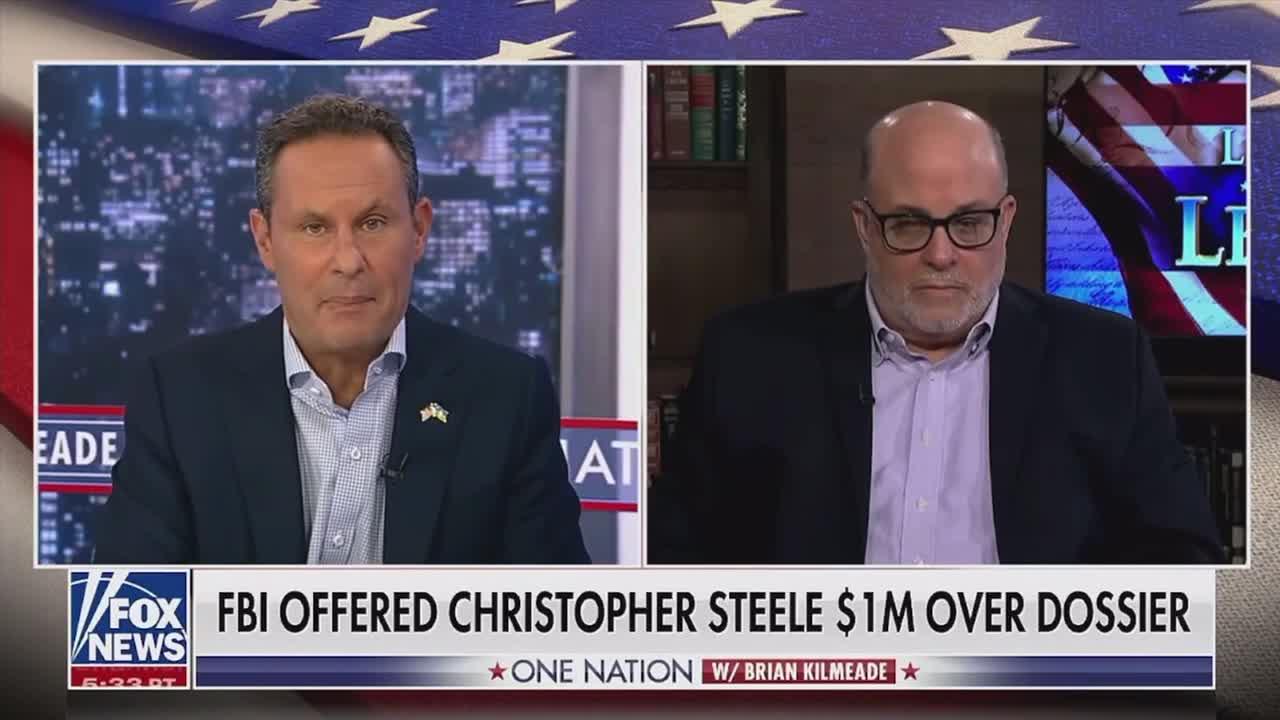 Mark Levin: The FBI agent that offered Christopher Steele $1 million needs to be indicted.