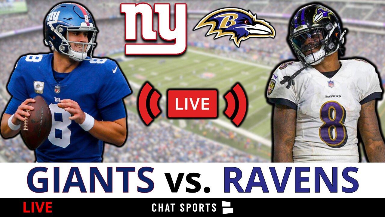 Giants vs. Ravens Live Streaming Scoreboard, Play-By-Play, Highlights, Stats & Updates | NFL Week 6