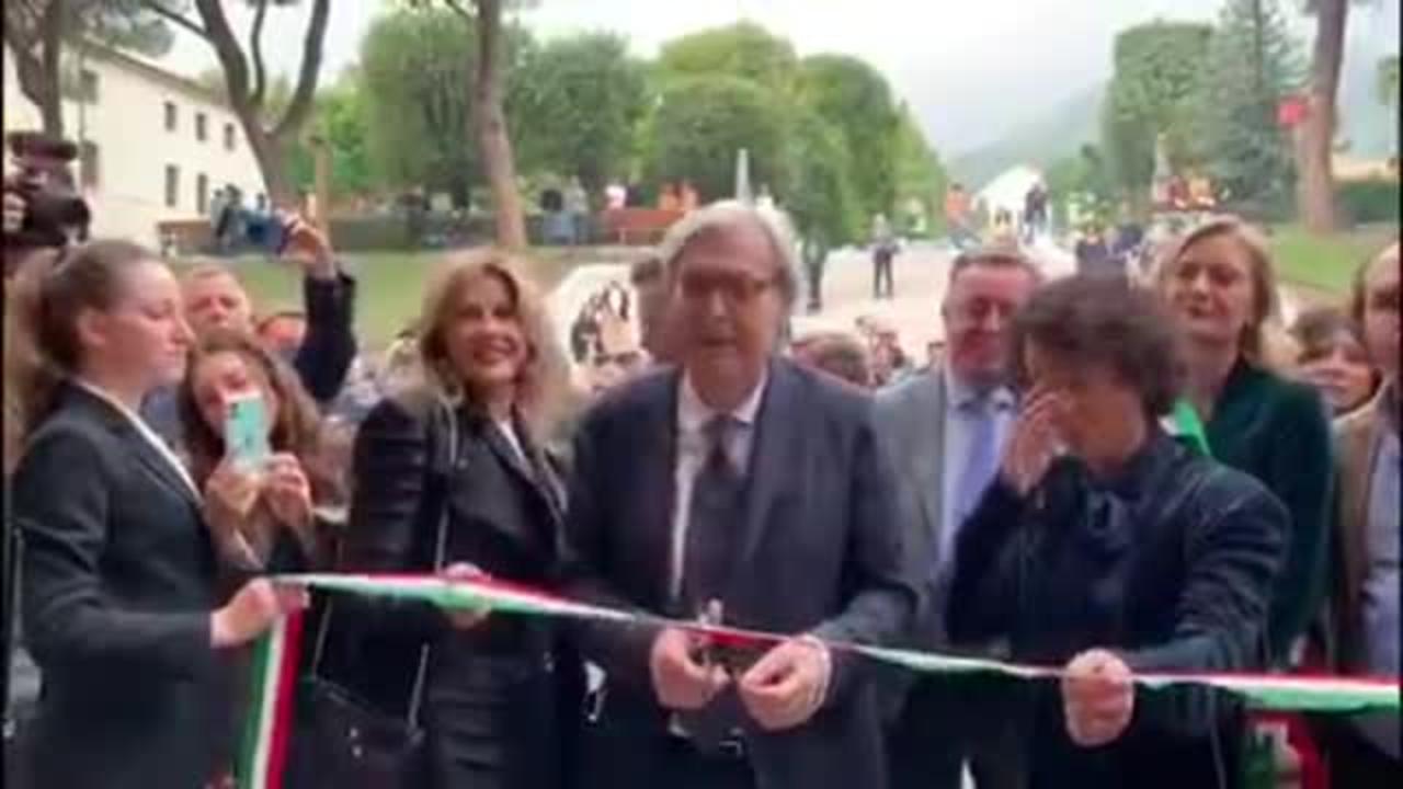 Possagno: inaugurazione della casa natale di Antonio Canova