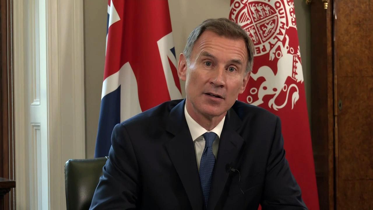 Hunt reverses most tax cuts to tackle economic instability