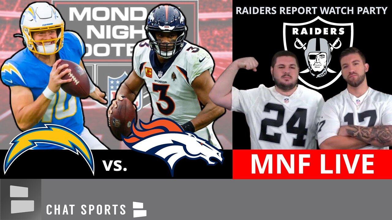 LIVE: Chargers vs. Broncos MNF Watch Party