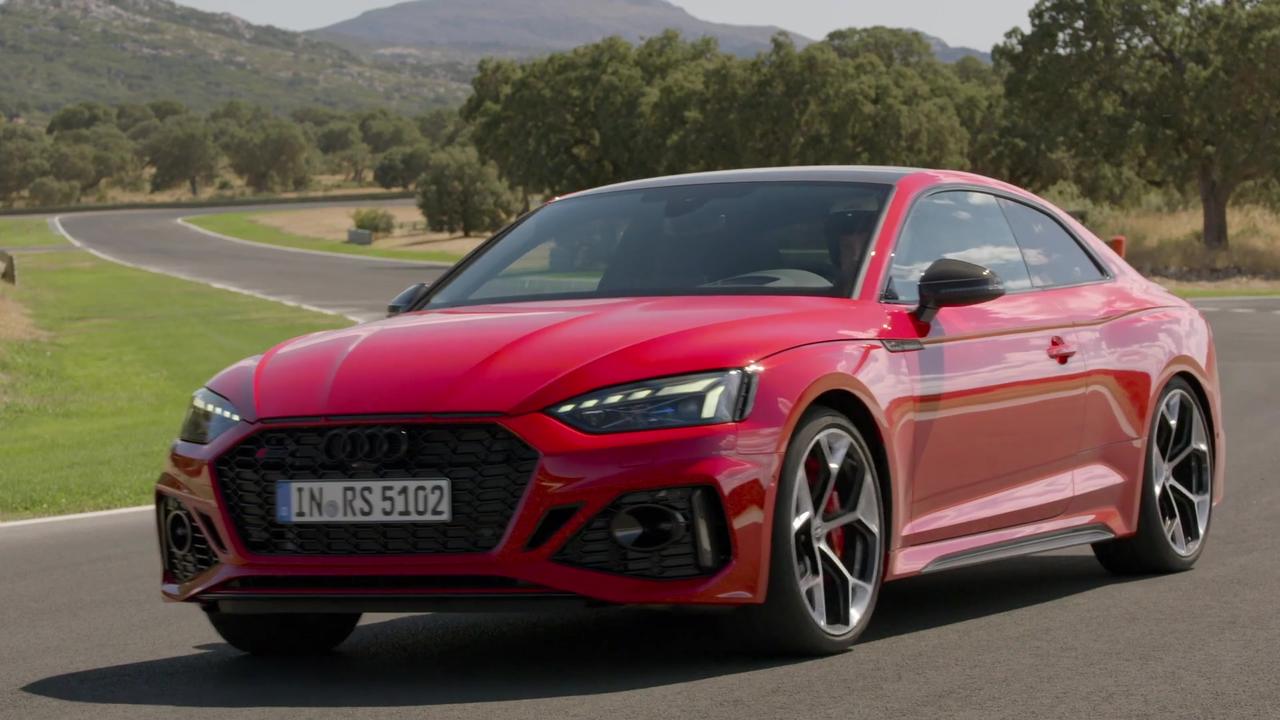 Audi RS 5 Sportback with competition plus package Track driving