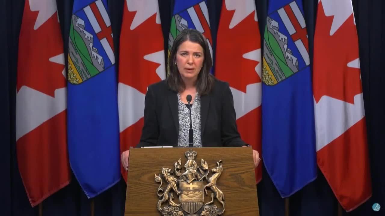 Alberta's New Premier on the Unvaccinated