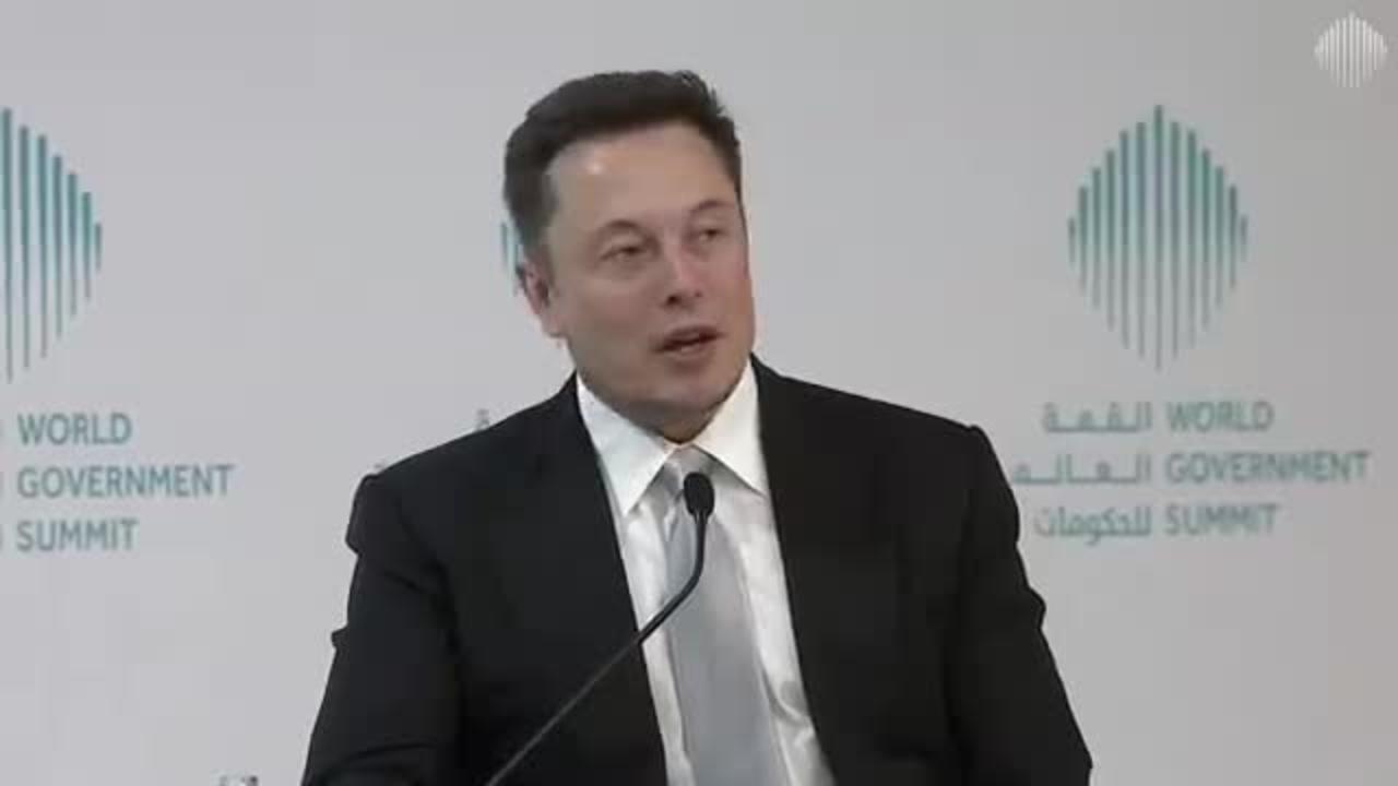 Mohammad Al Gergawi in a conversation with Elon Musk