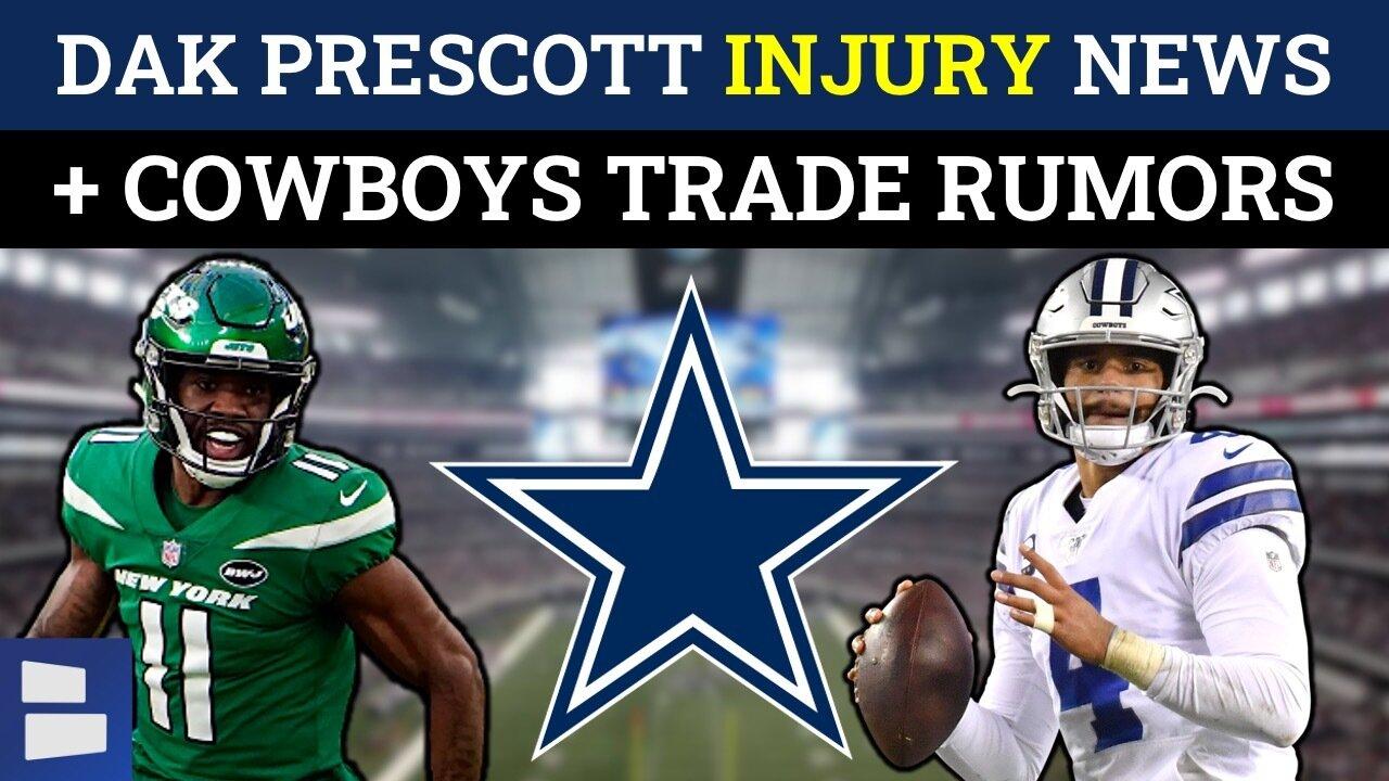 Dak Prescott Injury Update And Dallas Cowboys Trade Rumors On Denzel Mims