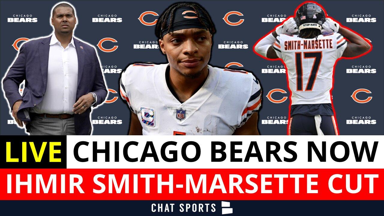 LIVE: Chicago Bears News & Rumors - WR Ihmir Smith-Marsette CUT