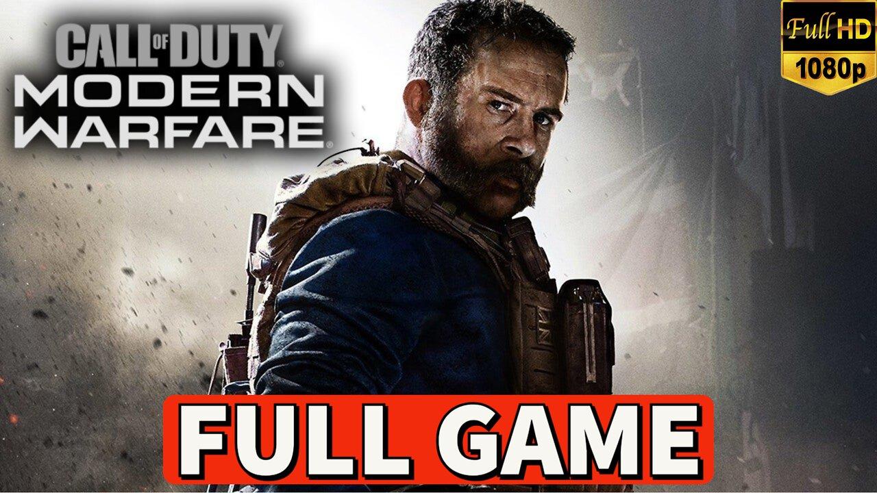 CALL OF DUTY MODERN WARFARE Gameplay Walkthrough Campaign FULL GAME [PC] No Commentary