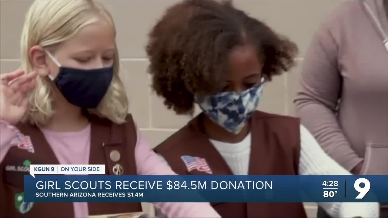 MacKenzie Scott donates $85M to girl scouts, $1.4M goes to Girl Scouts of Southern AZ