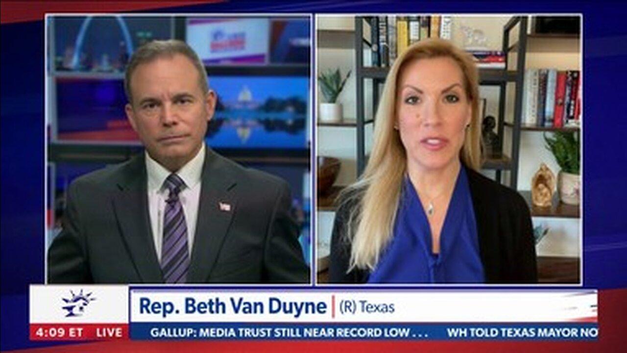 Rep. Van Duyne to Newsmax: Dems Realize Biden's Policies Are Bad