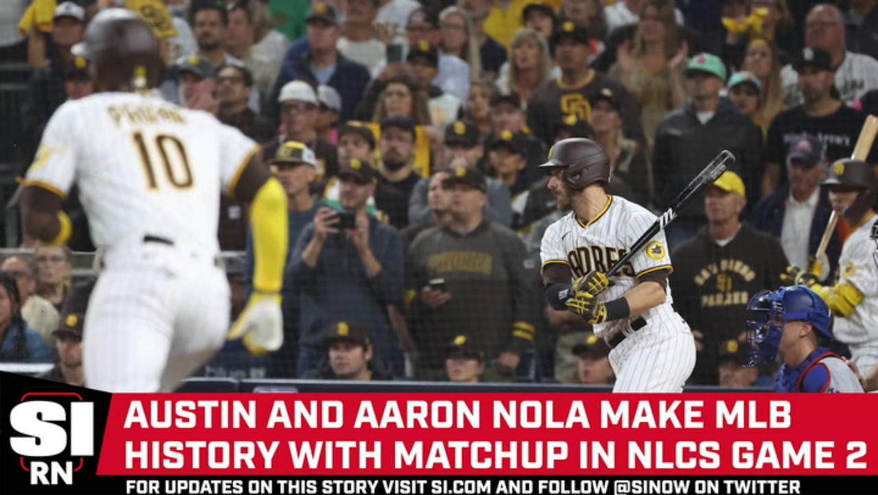 Austin Nola Bests His Little Brother Aaron as Padres Even NLCS in Game 2