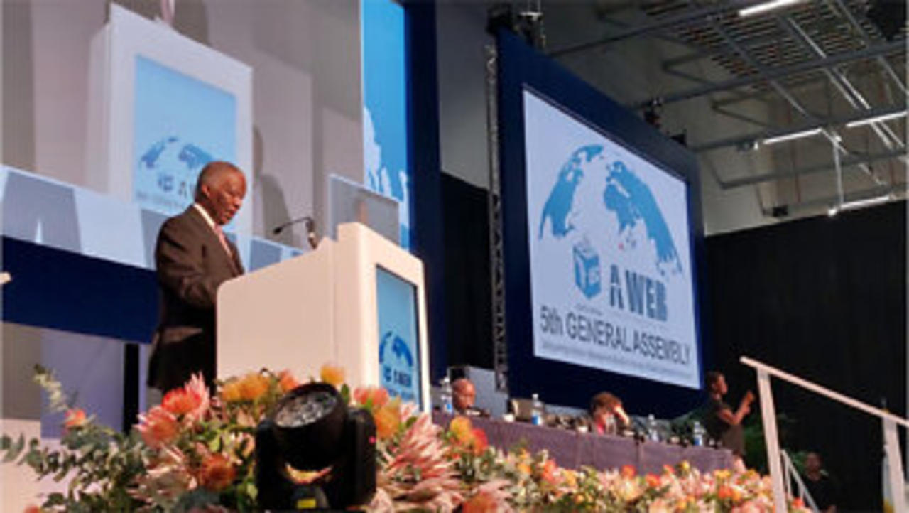 Watch:  Thabo Mbeki at the A-WEB 5th General Assembly in Cape Town