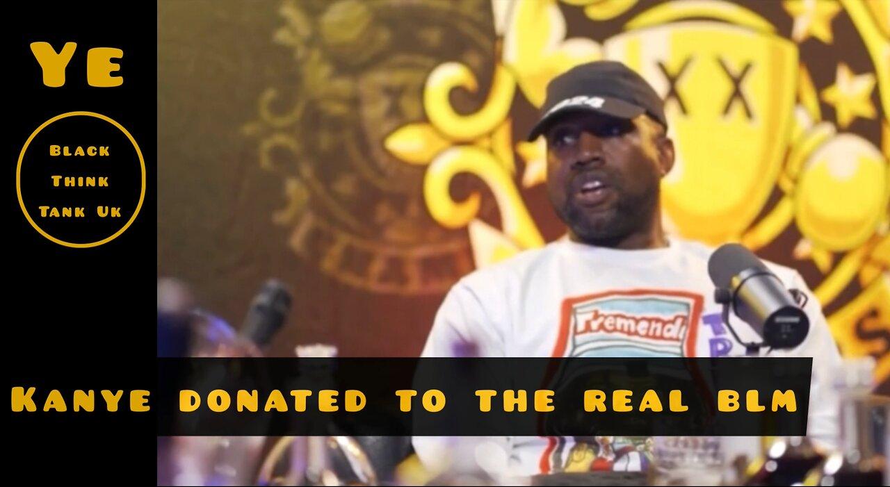 Kanye West donated to George Floyd - (Drinks Champ 3 Interview)