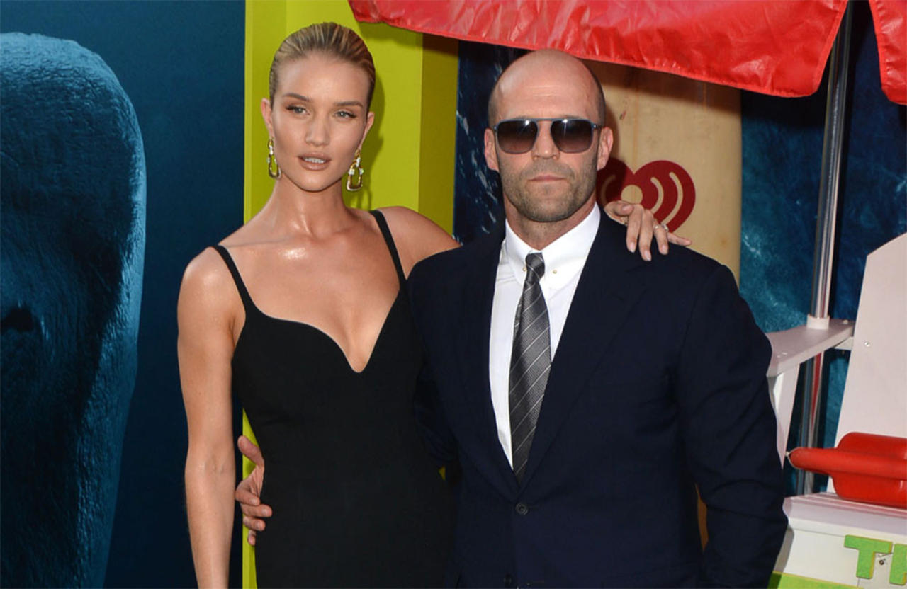 Rosie Huntington-Whiteley uses Jason Statham's 'creativity' when she is working on new lingerie
