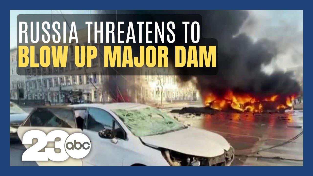 Ukraine says Russia planning to blow up major dam