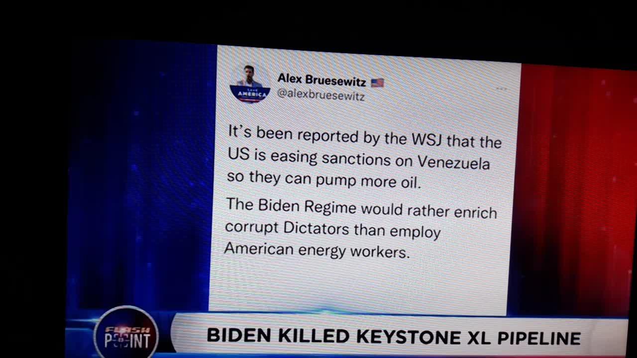 Biden regime rather enrich corrupt Dictators than employ USA energy workers