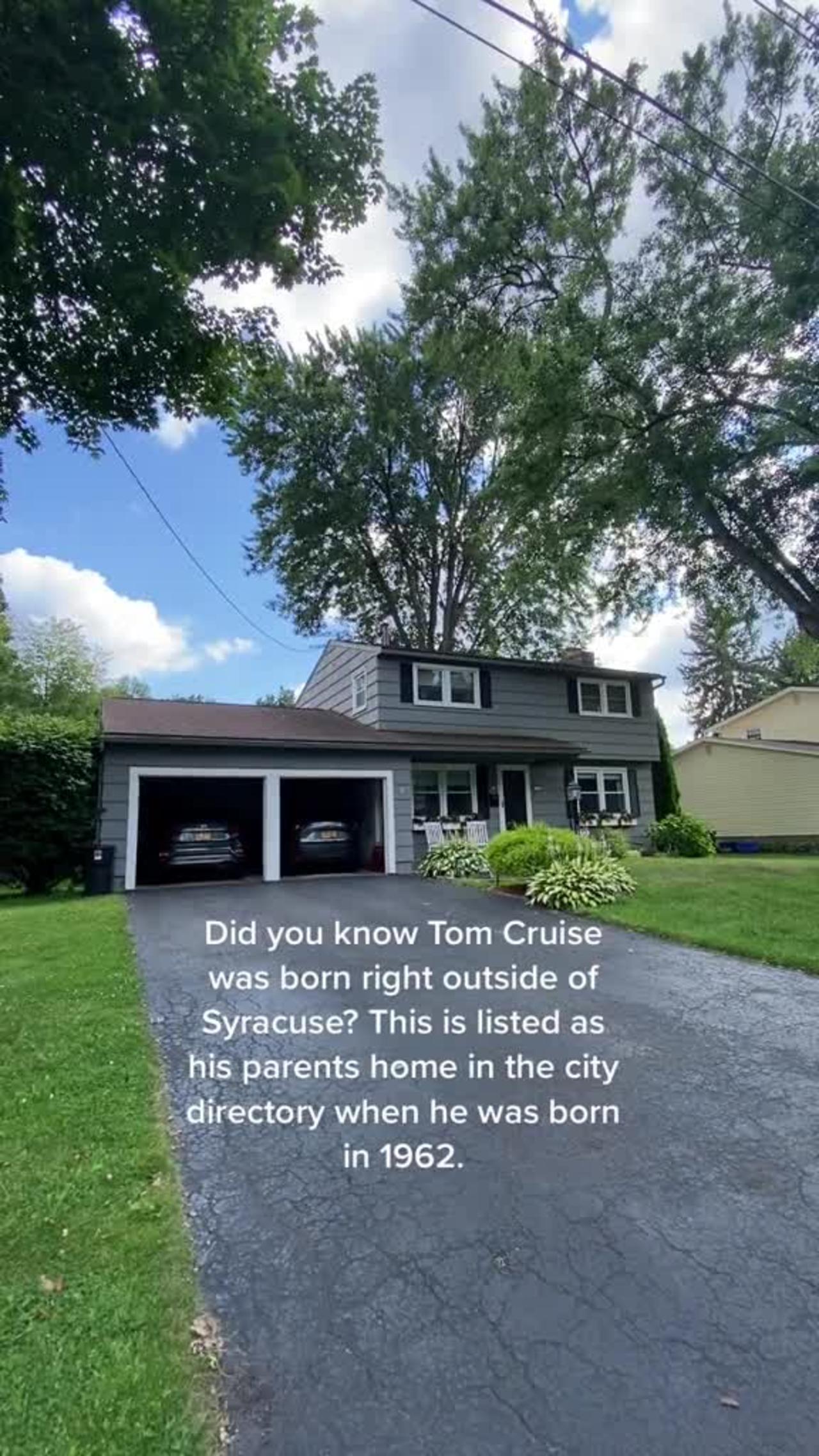 where did tom cruise live in syracuse