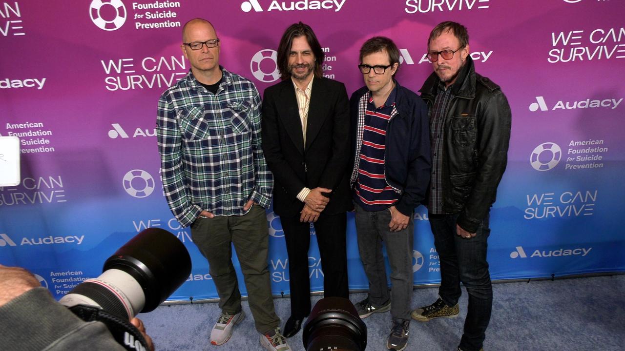 Weezer attend Audacy's 9th annual 'We Can Survive' concert red carpet event