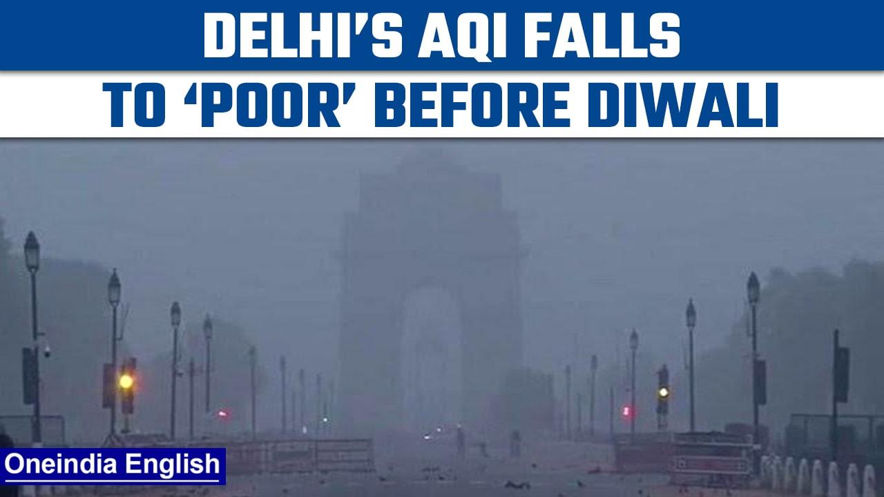 Delhi’s AQI falls to ‘Poor’ ahead of Diwali, Winter action plan starts *News
