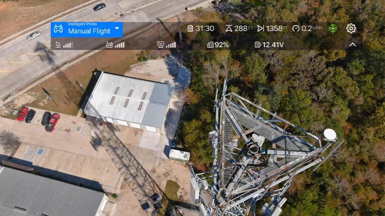 Magnolia Trace Cell Phone Tower Drone Overflight