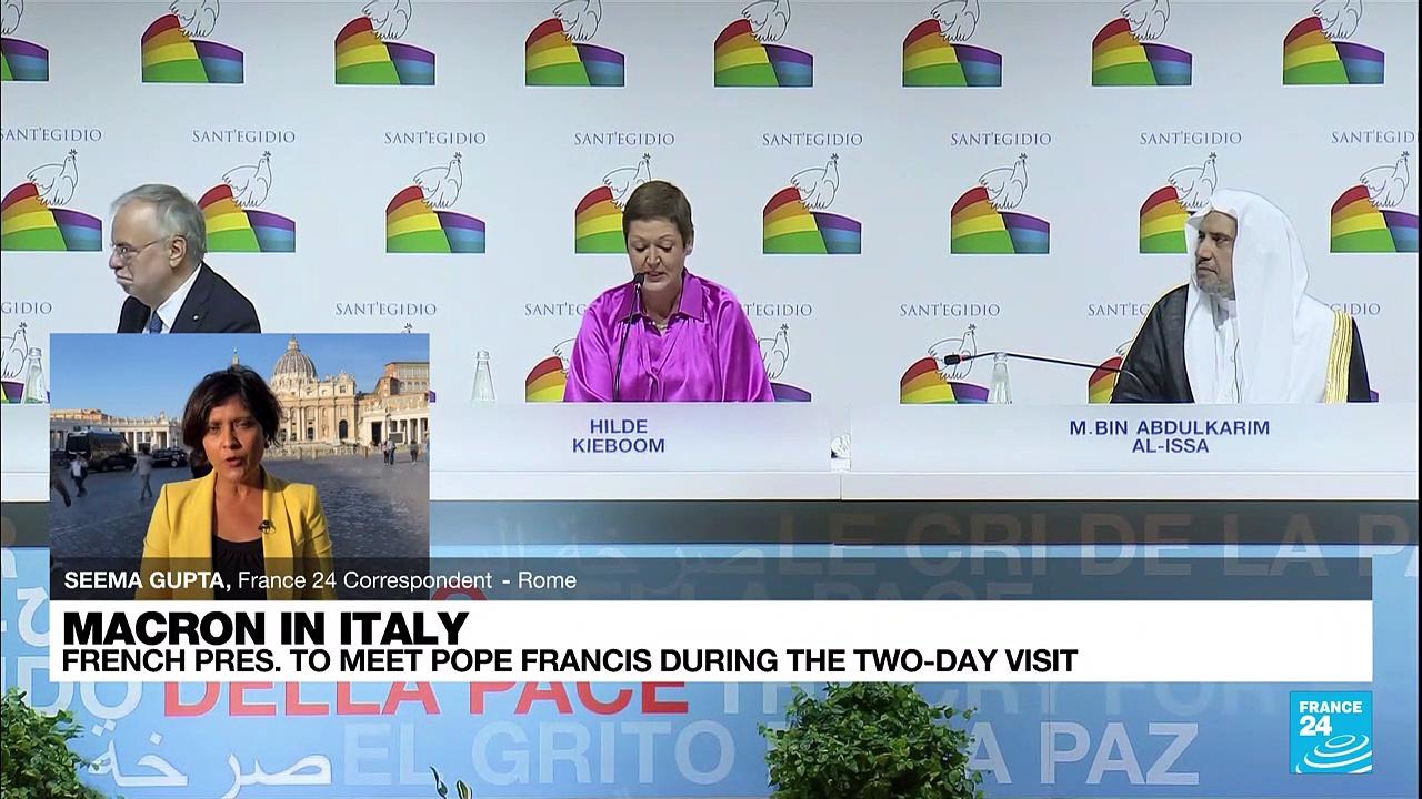 France's Macron to meet Pope Francis during Italy tow-day visit